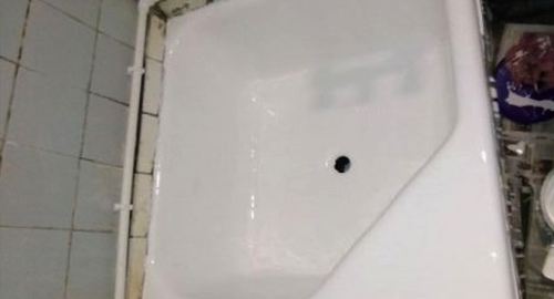 Обновление душевого поддона акрилом | Сосенский